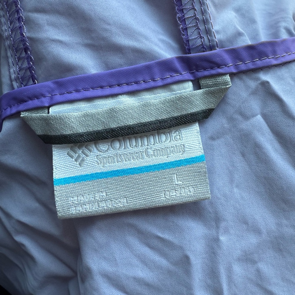 Purple Columbia Rain-jacket